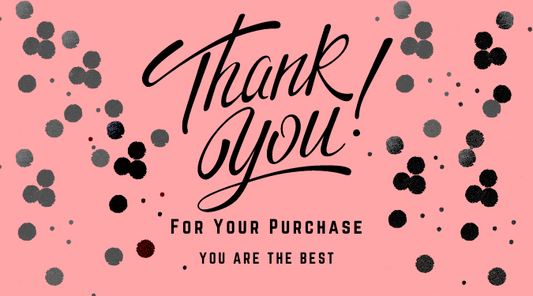 Thank You For Your Purchase Sticker | ikartzshop