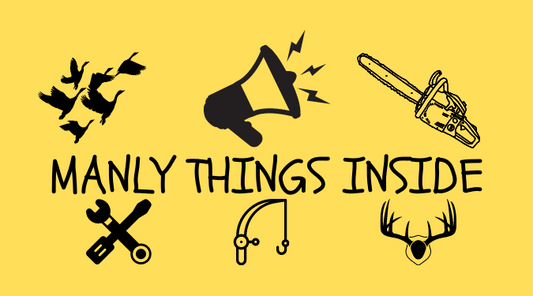Manly Things Inside Sticker | ikartzshop