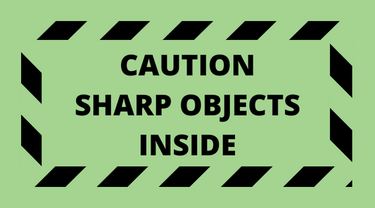 Caution Sharp Objects Inside | ikartzshop